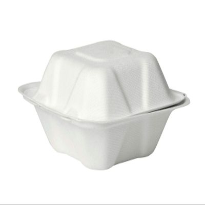 500x 6" Disposable Biodegradable Burger Box