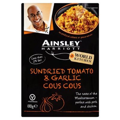 Ainsley Harriott Sundried Tomato & Garlic Cous Cous 6x100g