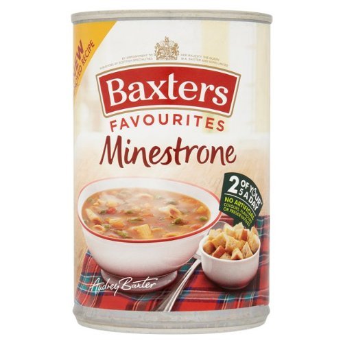 Baxters Traditional Minestrone Soup 6x400g