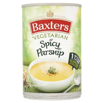 Baxters Vegetarian Spicy Parsnip Soup 4x400g