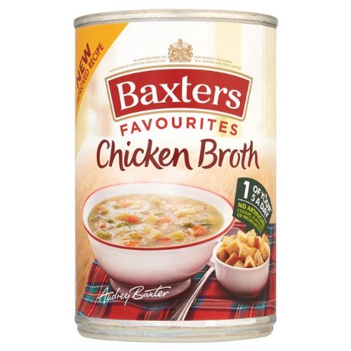 Baxters Traditional Chicken Broth Soup 6x400g