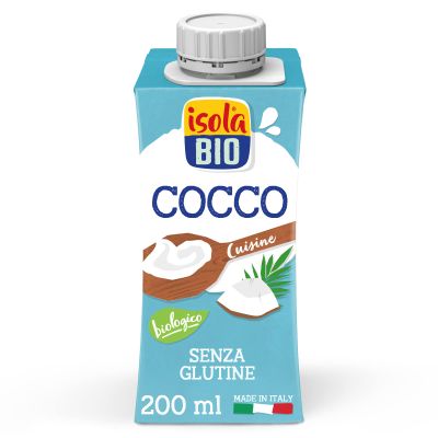 Isola Bio Org Coconut Cream for Cooking 200 ML x 1