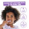 Jack N' Jill Silicone Tooth & Gum Brush - Toddler Toothbrush 2-5 Years Old, Double Sided Soft Silicone Bristles, for Sensitive Gums, Food-Grade Silicone, Pack of 1 view 3