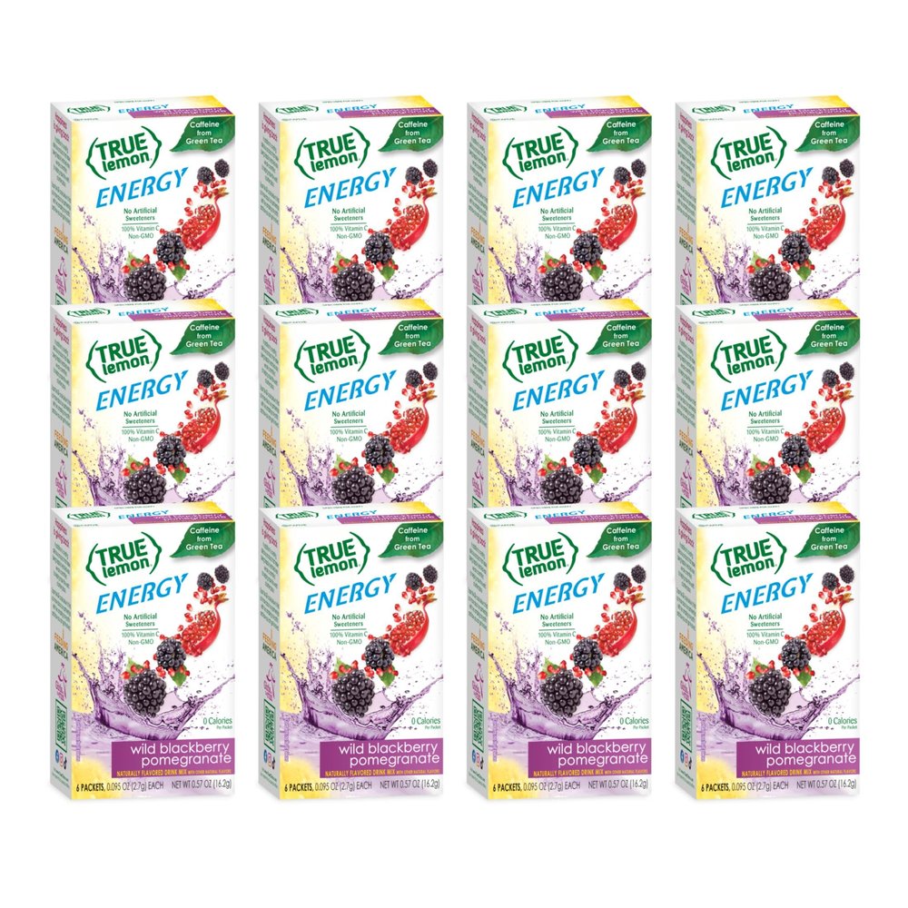 True Lemon Raspberry Lemonade 10 Sachet Drink Mix 30g