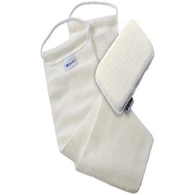 Irisana - Bath Set - Sponge and Band - Deep Cleaning Without Using Soap - Aid to Remove Dead Cells - for Sensitive and Delicate Skin