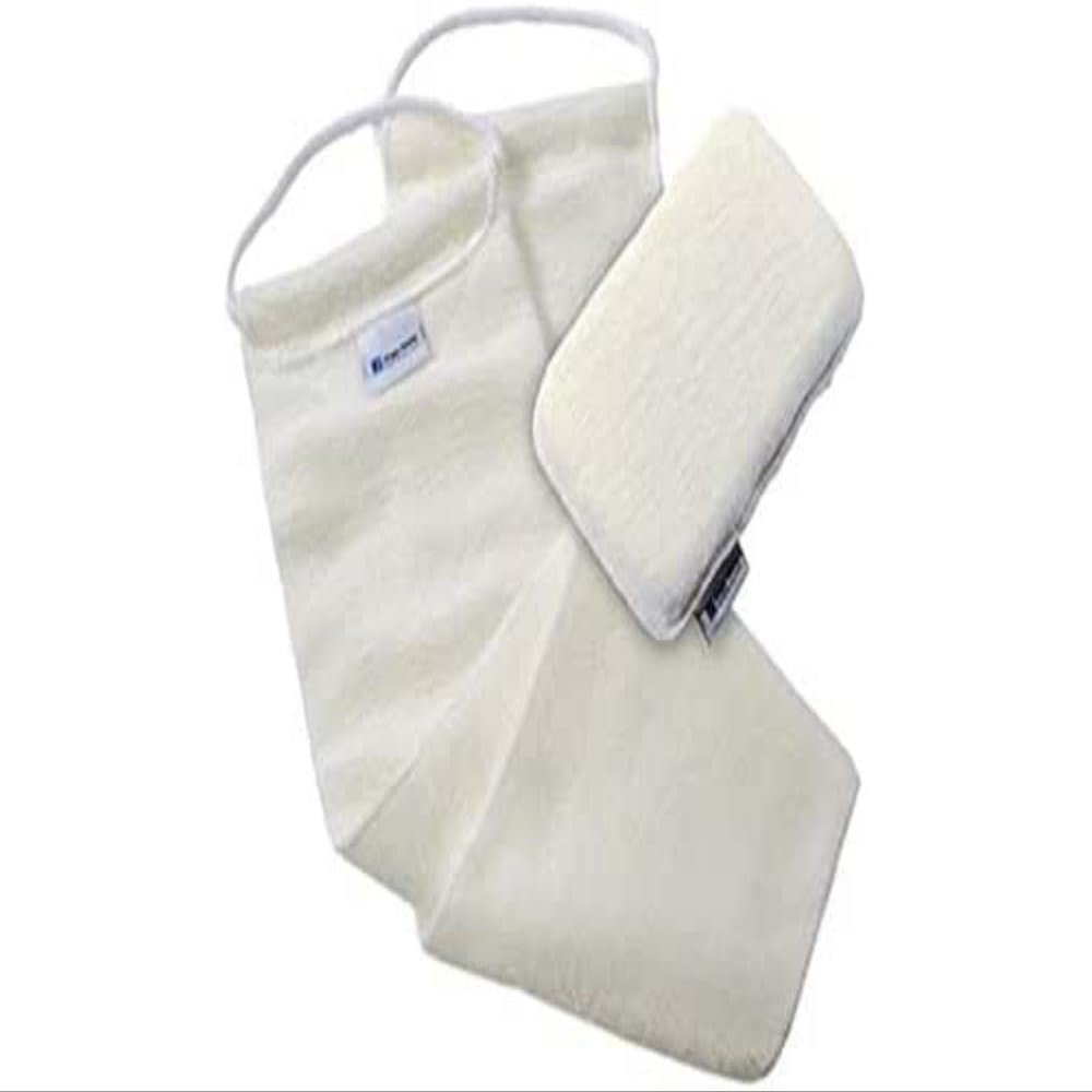 Irisana - Bath Set - Sponge and Band - Deep Cleaning Without Using Soap - Aid to Remove Dead Cells - for Sensitive and Delicate Skin