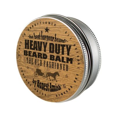 Honest Amish Heavy Duty Beard Balm -New Large 120ml Twist Tin
