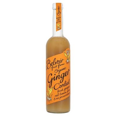 Belvoir Organic Cordial Ginger 4x500ml