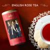 The Republic of Tea Downton Abbey English Rose Tea, 36 tea bags - fruit tea with rose flavour in a pretty Downtown Abbey metal tin view 2