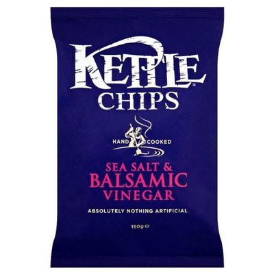 Kettle Chips Balsamic Vinegar & Sea Salt 6x150g