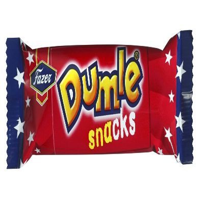 25 Bars x 40g (Box) of Fazer DUMLE SNACKS Finnish Traditional Milk Chocolate (Buy/Box/Wholesale/Bulk Sale/Price)