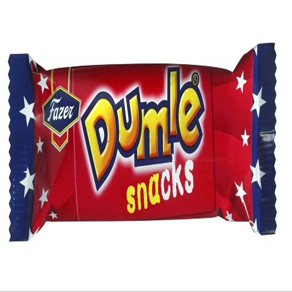 25 Bars x 40g (Box) of Fazer DUMLE SNACKS Finnish Traditional Milk Chocolate (Buy/Box/Wholesale/Bulk Sale/Price)