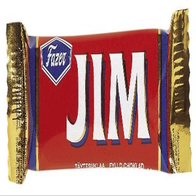 70 Mini Bars x 14g (Box) of Fazer JIM Finnish Milk Chocolate (Buy/Box/Wholesale/Bulk Sale/Price)