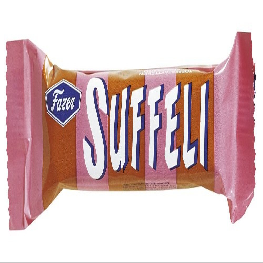 80 Bars x 21g (Box) of Fazer SUFFELI Finnish Waffle in Milk Chocolate (Buy/Box/Wholesale/Bulk Sale/Price)