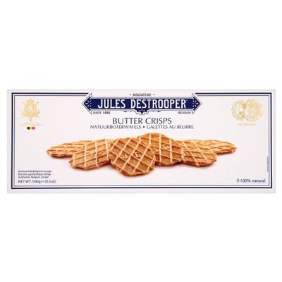 Jules Destrooper Butter Crisps 8x100g