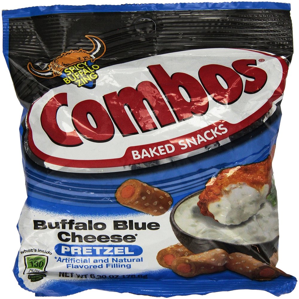 Combos Buffalo Blue Cheese Pretzel Baked Snacks 6.30 Oz