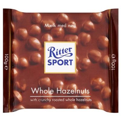 Ritter Sport Whole Hazelnuts 10x100g