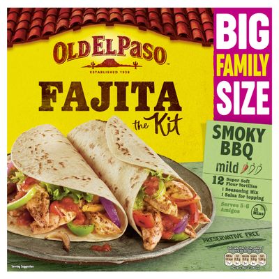 Old El Paso Smoky BBQ Fajita Kit