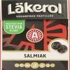 4 Boxes x 25g of Lkerol Salmiak - Stevia - Original - Swedish - Sugar Free - Salty Licorice - Pastilles - Lozenges - Drops - Dragees - Candies - Sweets view 1