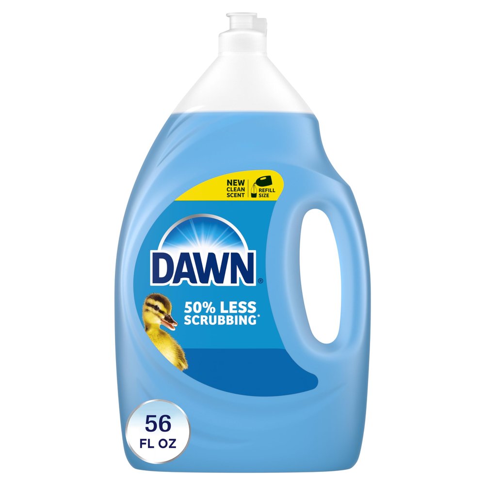 Dawn Ultra Dish Soap, Dishwashing Liquid, Original, 56 Fl Oz 1.66L
