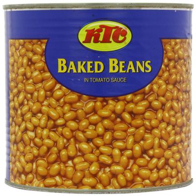 KTC Baked Beans in Tomato Sauce 2.7 Kg (Pack of 6)