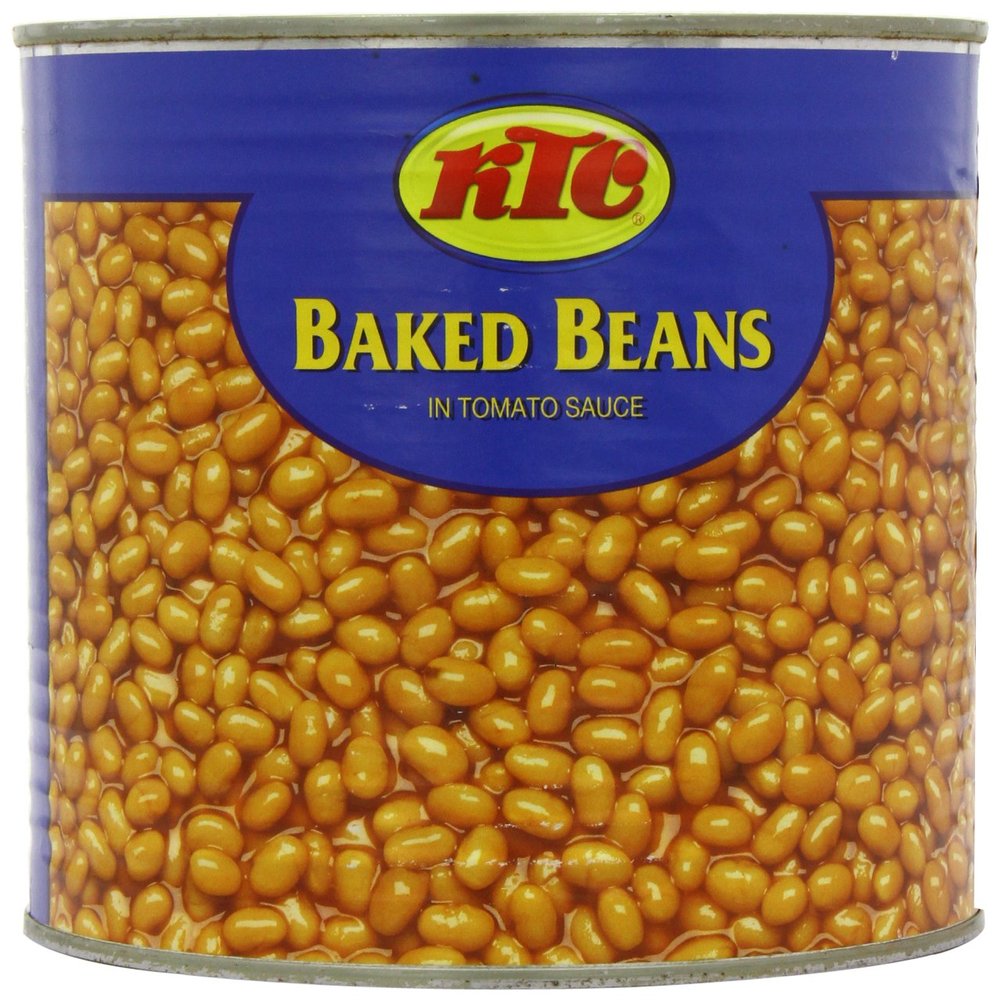 KTC Baked Beans in Tomato Sauce 2.7 Kg (Pack of 6)