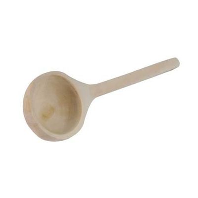 Only Swim New Sauna Supplies Hand Made Long Handle Birch Wood 500mm Wooden Scoop Ladle