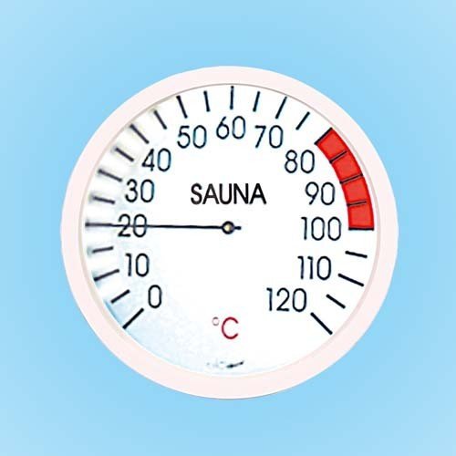 New Sauna Supplies Thermometer Sauna Bath Temperature Measuring Thermometer