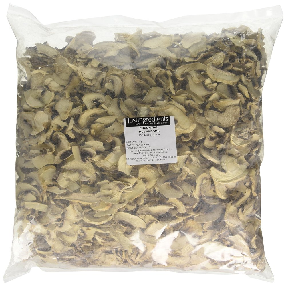 JustIngredients Essentials Mushrooms, 1 kg