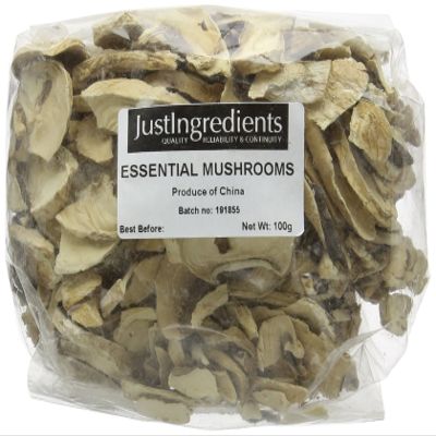 JustIngredients Essentials Mushrooms, 100 g - Pack of 2