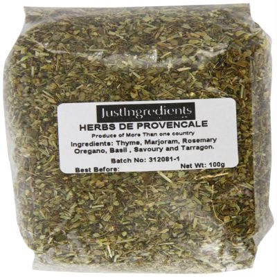 JustIngredients Essentials Herbes de Provence, 100 g - Pack of 5