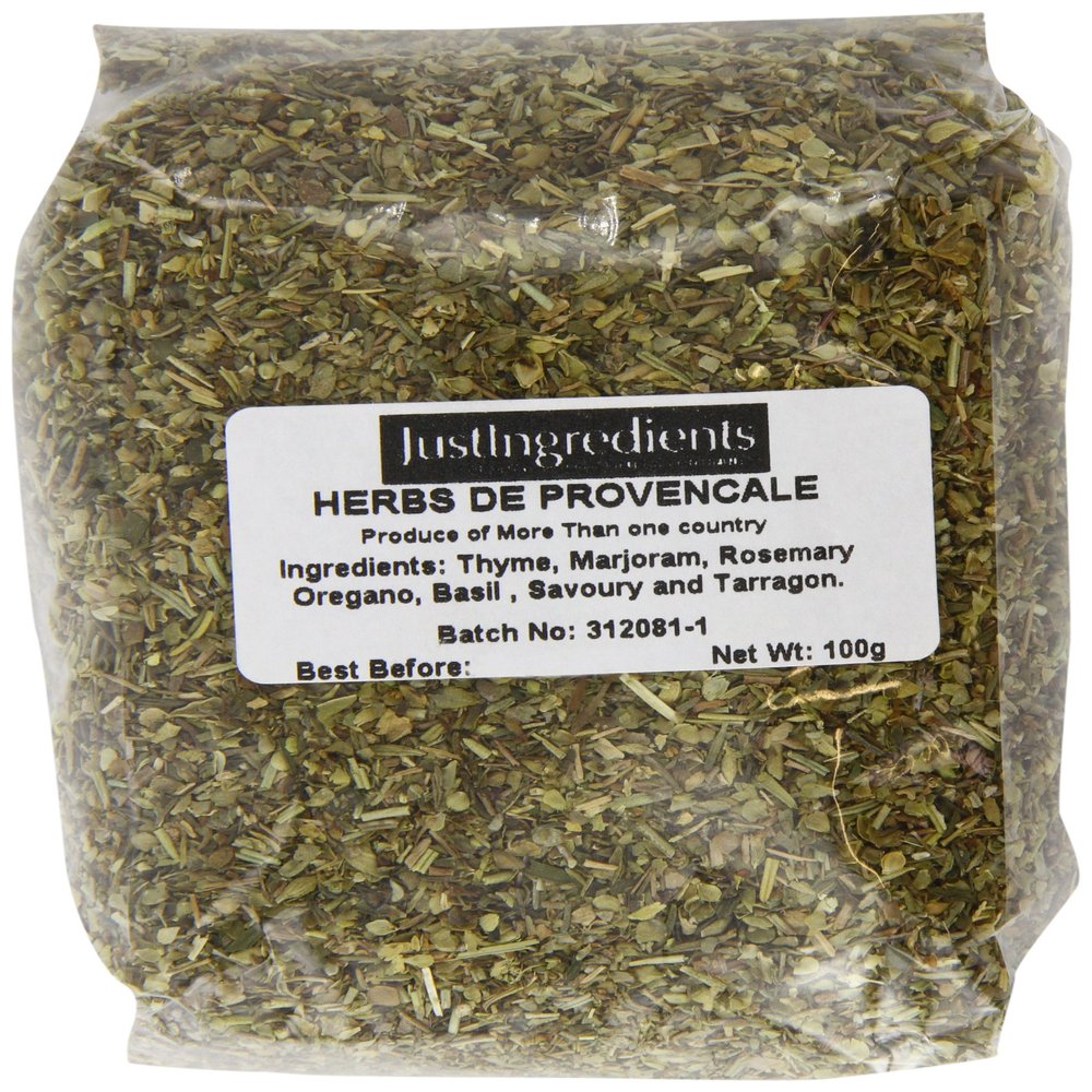 JustIngredients Essentials Herbes de Provence, 100 g - Pack of 5