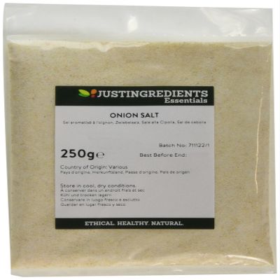 JustIngredients Essentials Onion Salt, 250 g