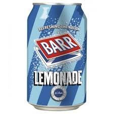 Barr Lemonade 24x330ml Cans