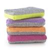 4 Lakeland Microfibre Dual Kitchen Sponges  Soft & Abrasive Side For Cleaning The Whole Kitchen view 1