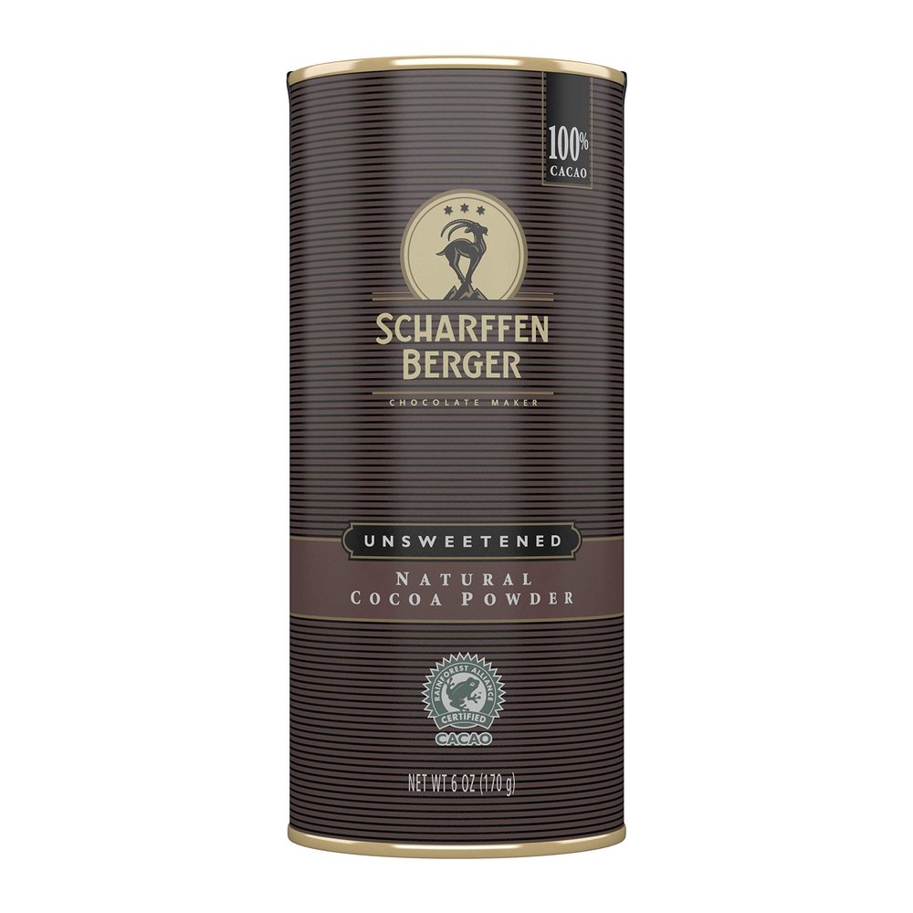 Scharffen Berger Natural Unsweetened Cocoa Powder Canister, 6 oz