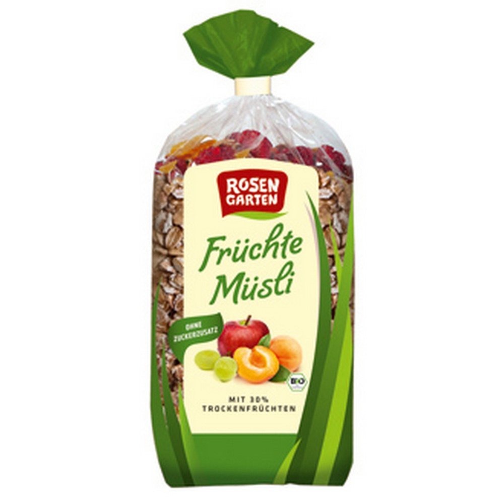 Muesli of 30% Fruits BIO 750 g Rosengarten