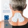 Axion Neck Electrode. Self-Adhesive Pad for SANITAS and BEURER TENS EMS Units with 3.5mm snap Connection. Specially Designed and Shaped for Pain in The Neck, Back and Cervical Vertebrae view 3