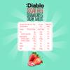 Diablo Sugar-Free Candy Strawberry & Cream, Healthy Sweets Sweetened with Maltitol, Sugar-Free Treats for All Occasions, Ideal for Gift Boxes, Mothers Day & Fathers Day  75g, Pack of 4 view 2