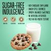 Diablo Sugar Free Chocolate Chip Cookies  Low Sugar Snacks Made with Maltitol, Crunchy Chocolate Flavor Treats for Everyday Snacking, Guilt Free Biscuit Alternative, 130g Pack of 4 view 4