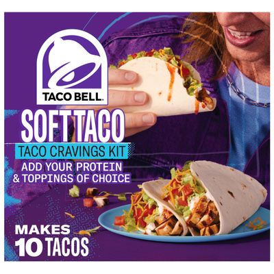 Taco Bell Taco Dinner Kit, Soft, 14.6 Ounce