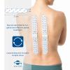 2 axion Spinal electrodes Compatible with SANITAS & BEURER Devices - TENS EMS Pads for Back electrostimulation Machines - 3.5mm Button view 3