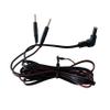 axion  2X TENS/EMS Connection Cables with 2 mm Pin  Replacement Leads for TENS Units and EMS Trainers  120 cm Length view 3