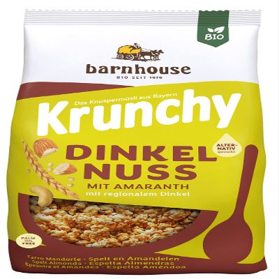 barnhouse-krunchy-Krunchy amaranto-espelta and Nuts