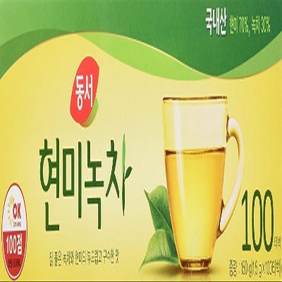 Dong Suh Food Brown Rice Green Tea (1.5Gx100Ea)