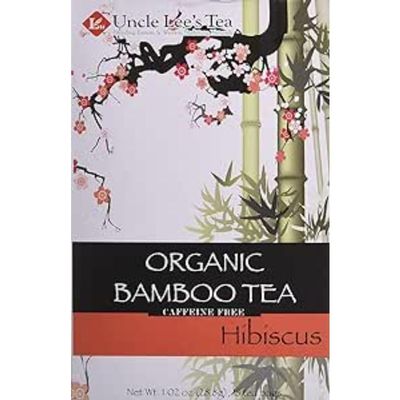 Uncle Lee's Tea Org Bamboo Hibiscus Tea 18bg