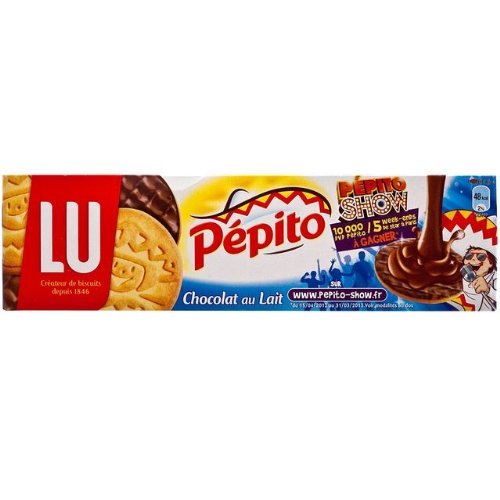LU Pepito Milk Chocolate Biscuits 200g (Pack of 3)
