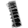 Wahl Plastic Comb Attachments for Standard Multi Cut Clippers, Durable Plastic Combs, Set of 8, Easy Organisation, Clipper Guide Combs, Additional Cutting Lengths, Black view 1