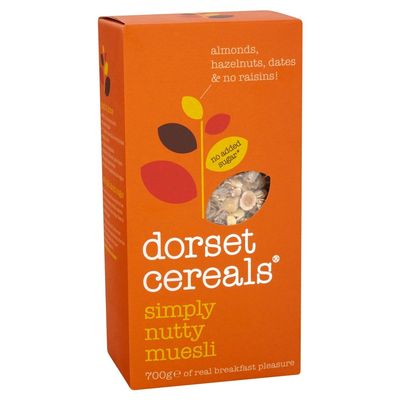 Dorset Cereals Simply Nutty Muesli, 700 g, Pack of 5