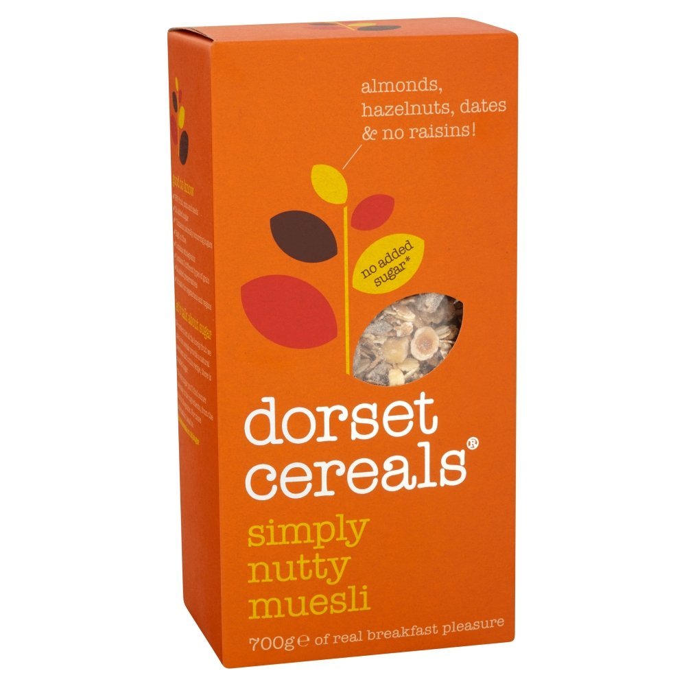 Dorset Cereals Simply Nutty Muesli, 700 g, Pack of 5